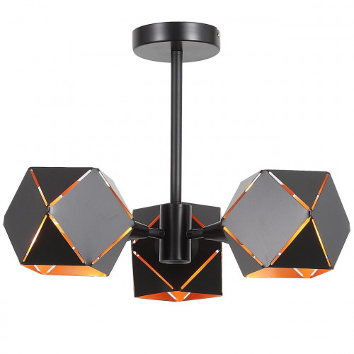 потолочная люстра st luce enigma sl258.402.03 черная в Махачкале
