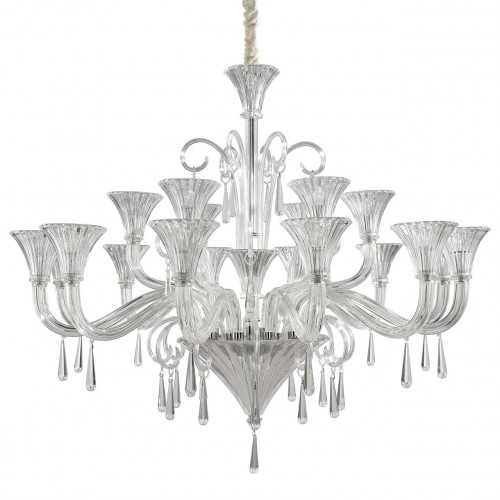подвесная люстра ideal lux santa sp18 хром в Махачкале