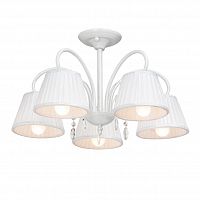 потолочная люстра vitaluce v3467/5pl белая в Махачкале