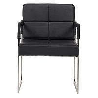 кресло черное aster chair в Махачкале