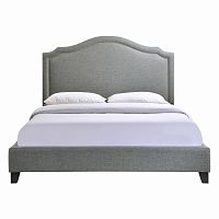 кровать cassis upholstered серая 90х200 р в Махачкале