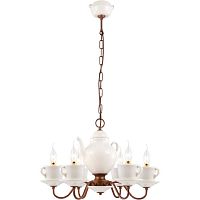 подвесная люстра arte lamp servizio a6483lm-6wh в Махачкале