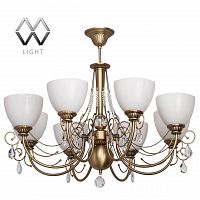 подвесная люстра mw-light фелиция 347016608 белая в Махачкале