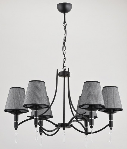 подвесная люстра alfa abil black silver 22966 в Махачкале
