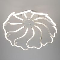 потолочный светодиодный светильник eurosvet begonia 90095/10 белый в Махачкале