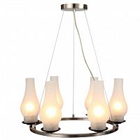 подвесная люстра arte lamp lombardy a6801sp-6br белая в Махачкале