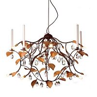 люстра jahreszeiten от delight collection прозрачная/бронзовая в Махачкале