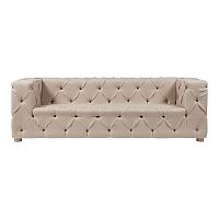 диван soho tufted прямой бежевый в Махачкале