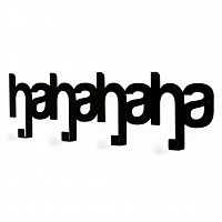 вешалка hahaha черная в Махачкале