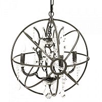 люстра foucault's orb crystal (47*47*64) коричневая в Махачкале