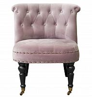 низкое кресло aviana pink velvet в Махачкале