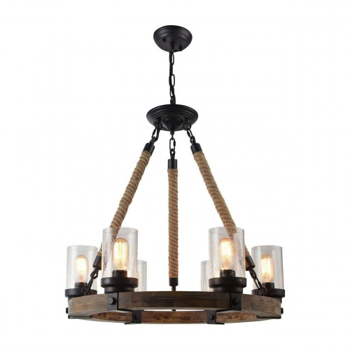 подвесная люстра arte lamp a1693sp-6br в Махачкале