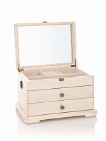шкатулка с ящичками mobilier de maison белая в Махачкале