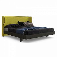 кровать двуспальная с бортиками 160x200 зеленая rich в Махачкале