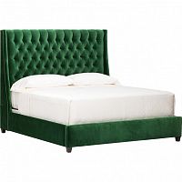 кровать двуспальная 160х200 зеленая emerald в Махачкале