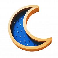 детский светильник месяц синий в Махачкале