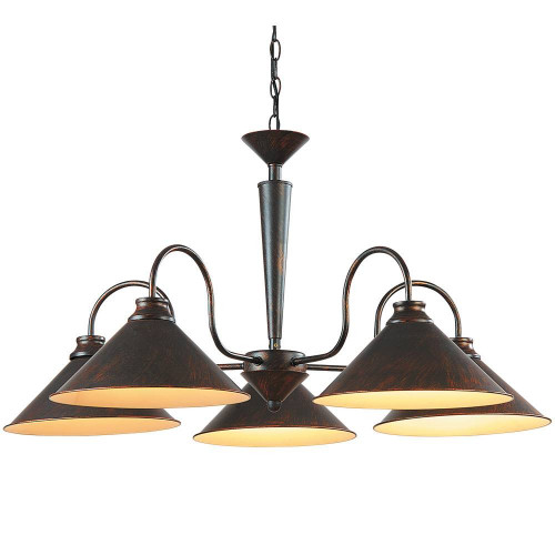подвесная люстра arte lamp cone a9330lm-5br в Махачкале