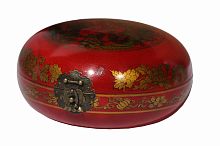 декоративная шкатулка gudong красная в Махачкале