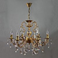подвесная люстра ambiente alicante 8888/6 ab tear drop в Махачкале