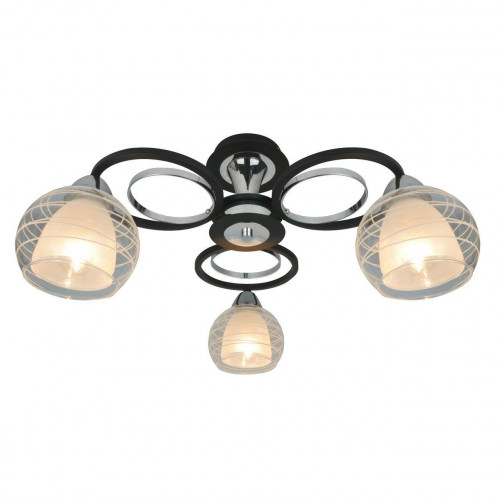 потолочная люстра arte lamp ginevra a1604pl-3bk в Махачкале