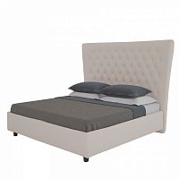 кровать quicksand 90х200 велюр серо-коричневый р в Махачкале