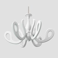 потолочная светодиодная люстра ambrella light orbital classic fk81/6 wh 292w d640 белая в Махачкале