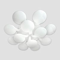потолочная светодиодная люстра ambrella light orbital cloud fc26/12 wh 432w d1140 в Махачкале