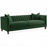 диван penelope sofa прямой зеленый в Махачкале