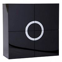 комод lotus черный лак в Махачкале