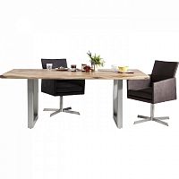 стол nature line коричневый 180x90 в Махачкале