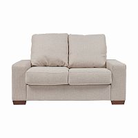 диван andrew sofa двухместный прямой молочный в Махачкале