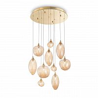 подвесная люстра ideal lux baco sp10 ottone в Махачкале