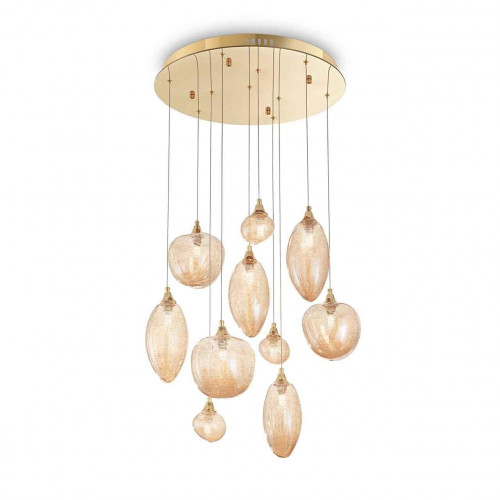 подвесная люстра ideal lux baco sp10 ottone в Махачкале