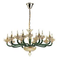 подвесная люстра odeon light barclay 4001/15 золото в Махачкале