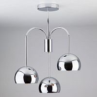 подвесная люстра eurosvet solario 70067/3 хром в Махачкале