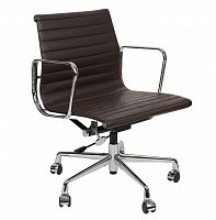 кресло eames style кофейная кожа в Махачкале