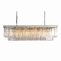 люстра odeon l120 silver прозрачное стекло в Махачкале