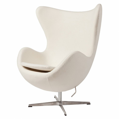 кресло egg chair белое в Махачкале