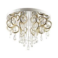 потолочная светодиодная люстра odeon light orio 4034/99cl в Махачкале