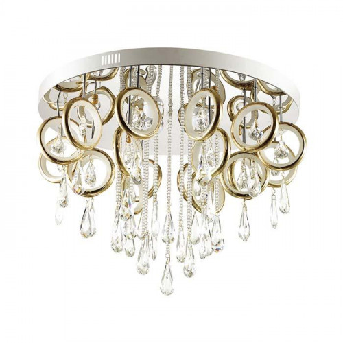 потолочная светодиодная люстра odeon light orio 4034/99cl в Махачкале