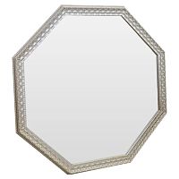 зеркало серебряное восьмиугольное большое silver light в Махачкале