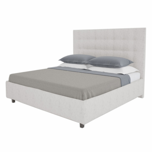 кровать двуспальная 180х200 белая royal black в Махачкале