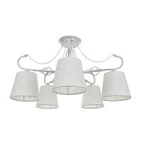 потолочная люстра idlamp vilucchio 556/5pf-whitepatina в Махачкале
