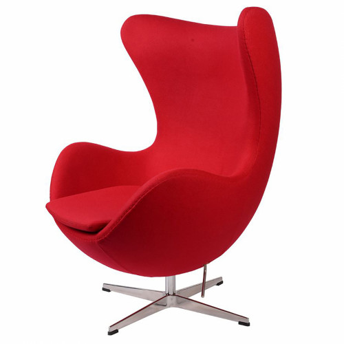кресло arne jacobsen темно-красное в Махачкале