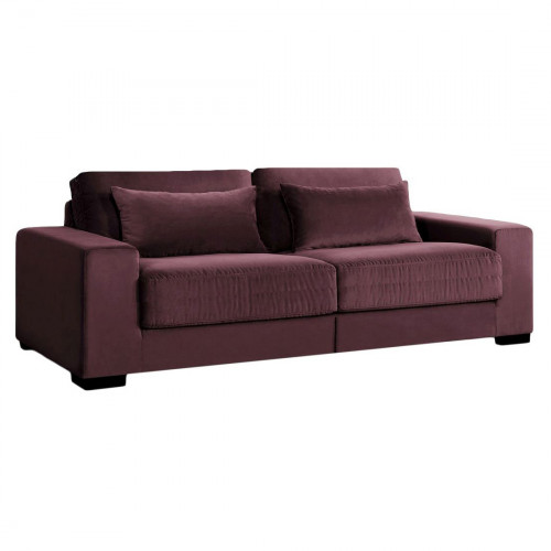 диван lotos violet раскладной прямой бордовый в Махачкале