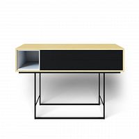 консоль черная с ящиками на металлических ножках quadro new в Махачкале