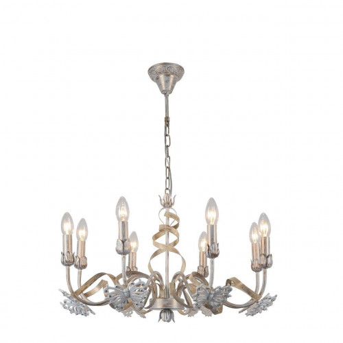 подвесная люстра arte lamp libellula a8626lm-8wg в Махачкале
