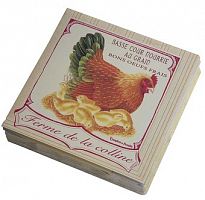 салфетки курочка штук (бумага, хсм) comptoir de famille в Махачкале