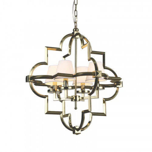 люстра mandeville m gold от delight collection золото, белая в Махачкале
