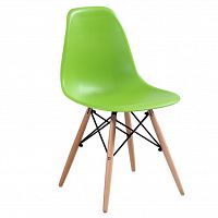 стул деревянный pc-015 зеленый (eames style) в Махачкале